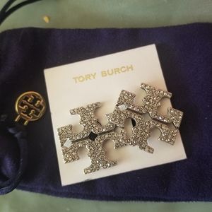 Vintage Tory Burch clip on earrings